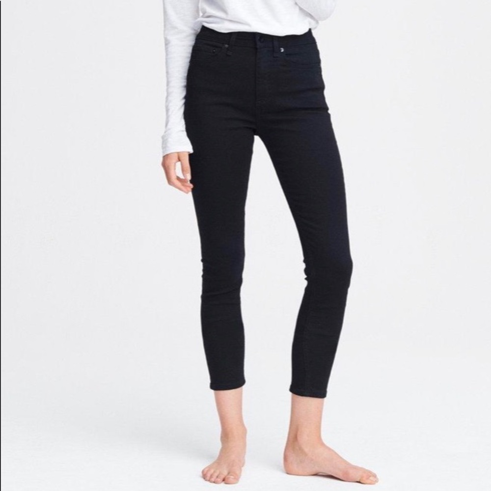 rag & bone Nina High-rise Skinny No Fade Black